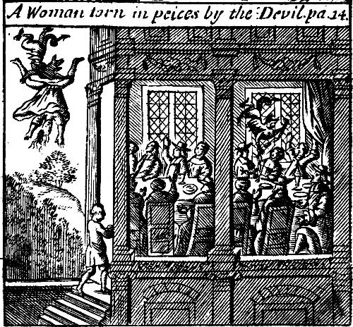 Woman Torn by Devil